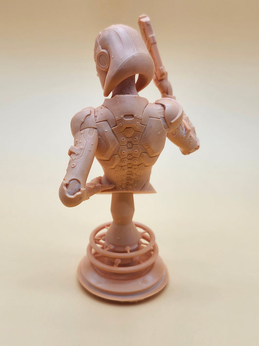 Edi Mass Effect Resin Printed Model - 3D Fantasy Models