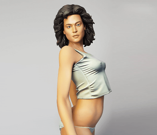 Ellen Ripley Underwear (Alien) 3D Printed Model - 3D Fantasy Models