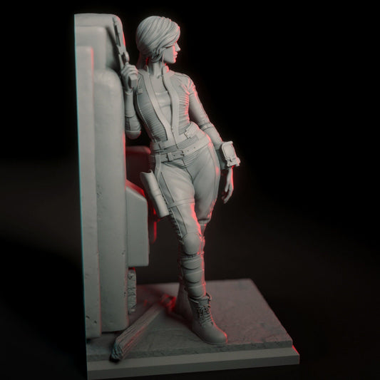 Fall Out Lucy 3D Printed Resin Model - 3D Fantasy Models