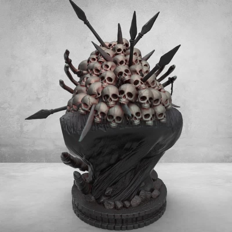 King Kong Bust 3D Resin Printed Model - 3D Fantasy Models