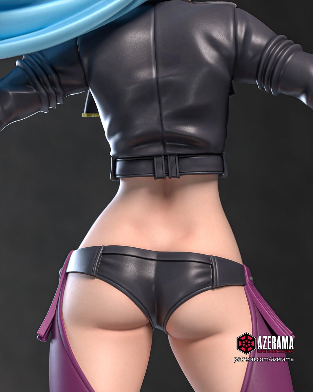 King of Fighters - Kula Diamond 3D Resin Print Model - 3D Fantasy Models