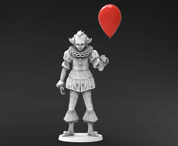 Pennywise IT 3D Resin Printed Model