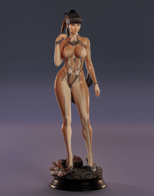 EVE 3D Stellar Blade Resin Printed Model - 3D Fantasy Models