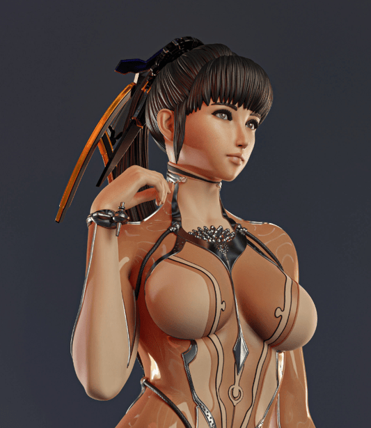 EVE 3D Stellar Blade Resin Printed Model - 3D Fantasy Models