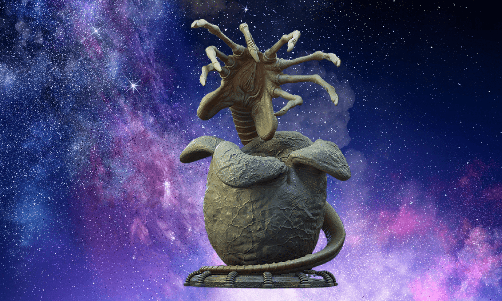 Face Hugger (Aliens) 3D Model kit - 3D Fantasy Models