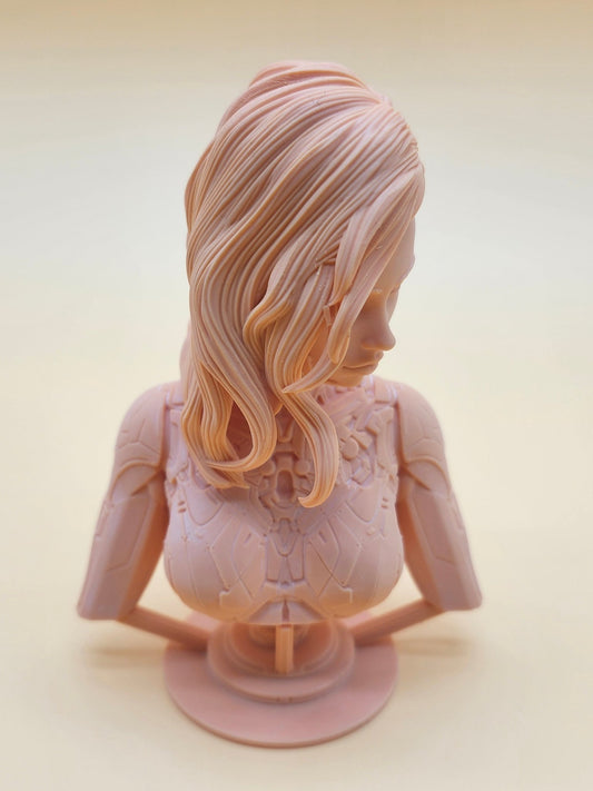 Female Cyborg Sci Fi Resin Printed Model - 3D Fantasy Models