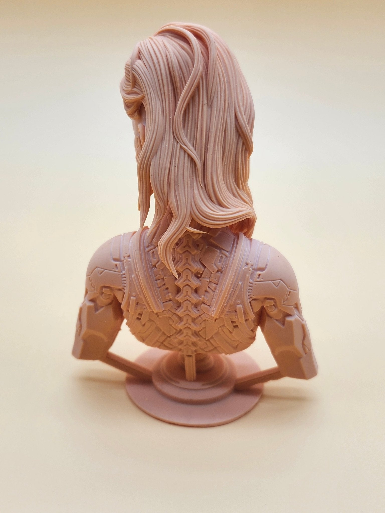 Female Cyborg Sci Fi Resin Printed Model - 3D Fantasy Models