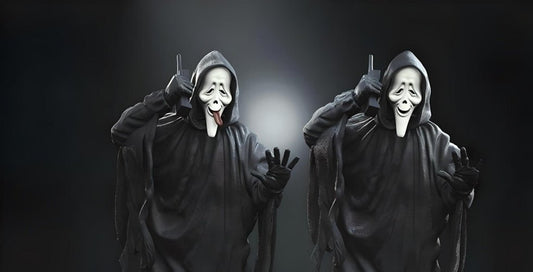 Ghostface Scream 3D Resin Printed Model - 3D Fantasy Models