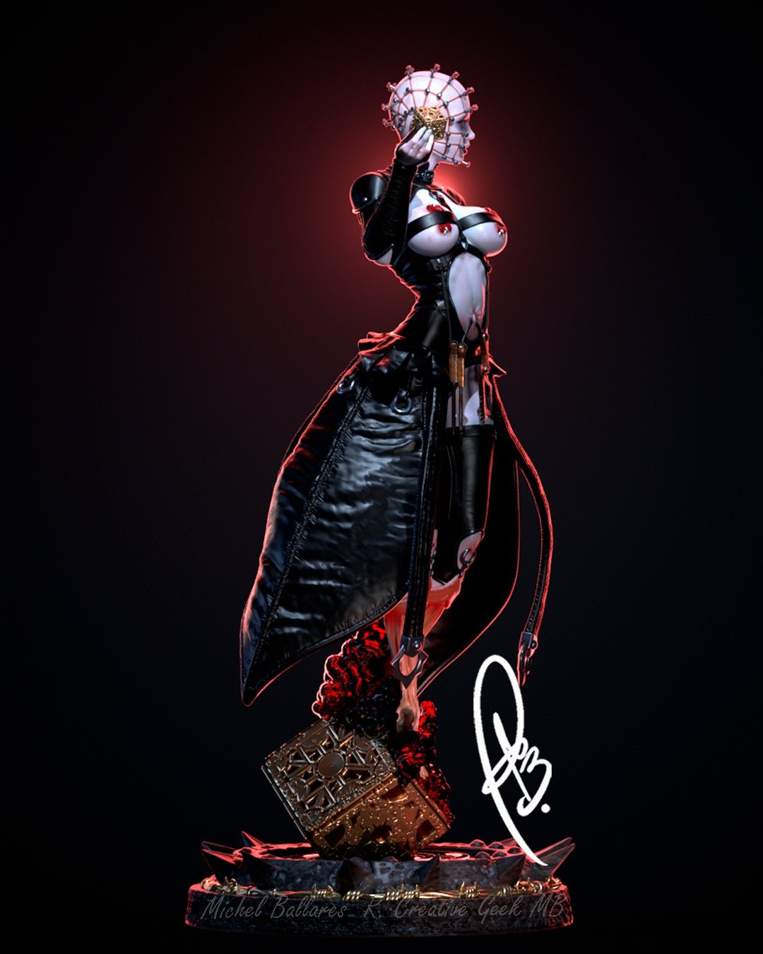 Hellraiser Female Pin Head - 3D Fantasy Models