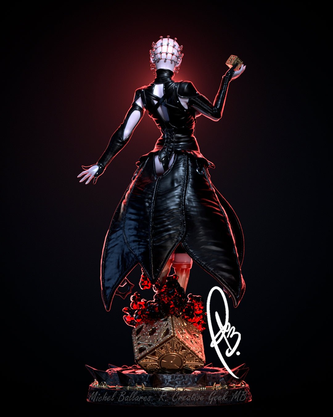 Hellraiser Female Pin Head - 3D Fantasy Models