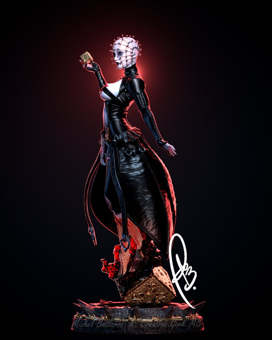 Hellraiser Female Pin Head - 3D Fantasy Models