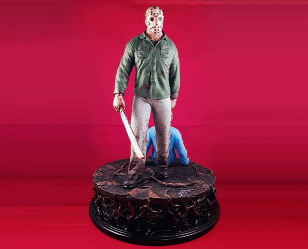 Jason Voorhees Friday The 13th 3D Resin Printed Model - 3D Fantasy Models