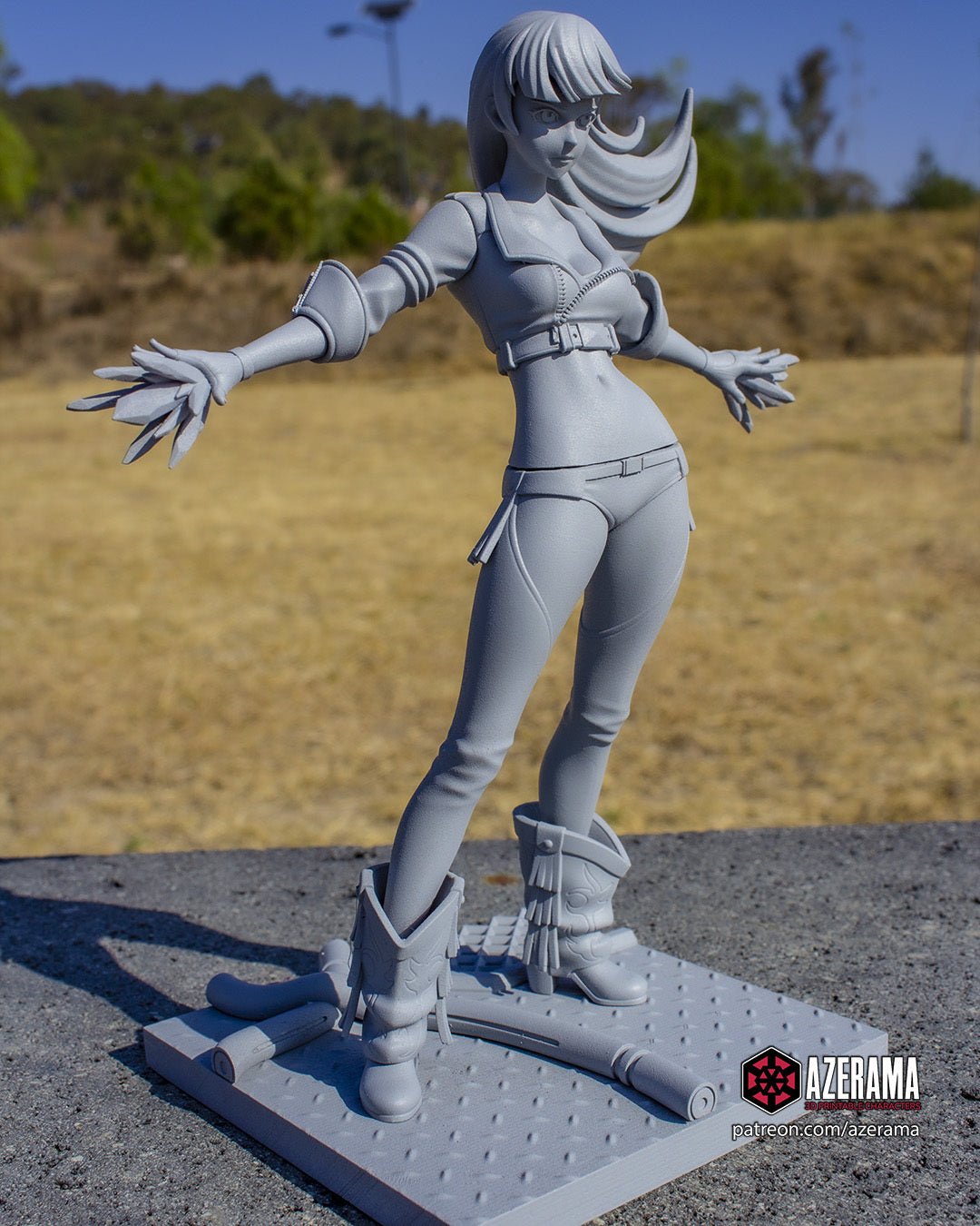 King of Fighters - Kula Diamond 3D Resin Print Model - 3D Fantasy Models