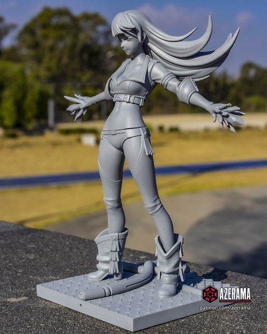 King of Fighters - Kula Diamond 3D Resin Print Model - 3D Fantasy Models