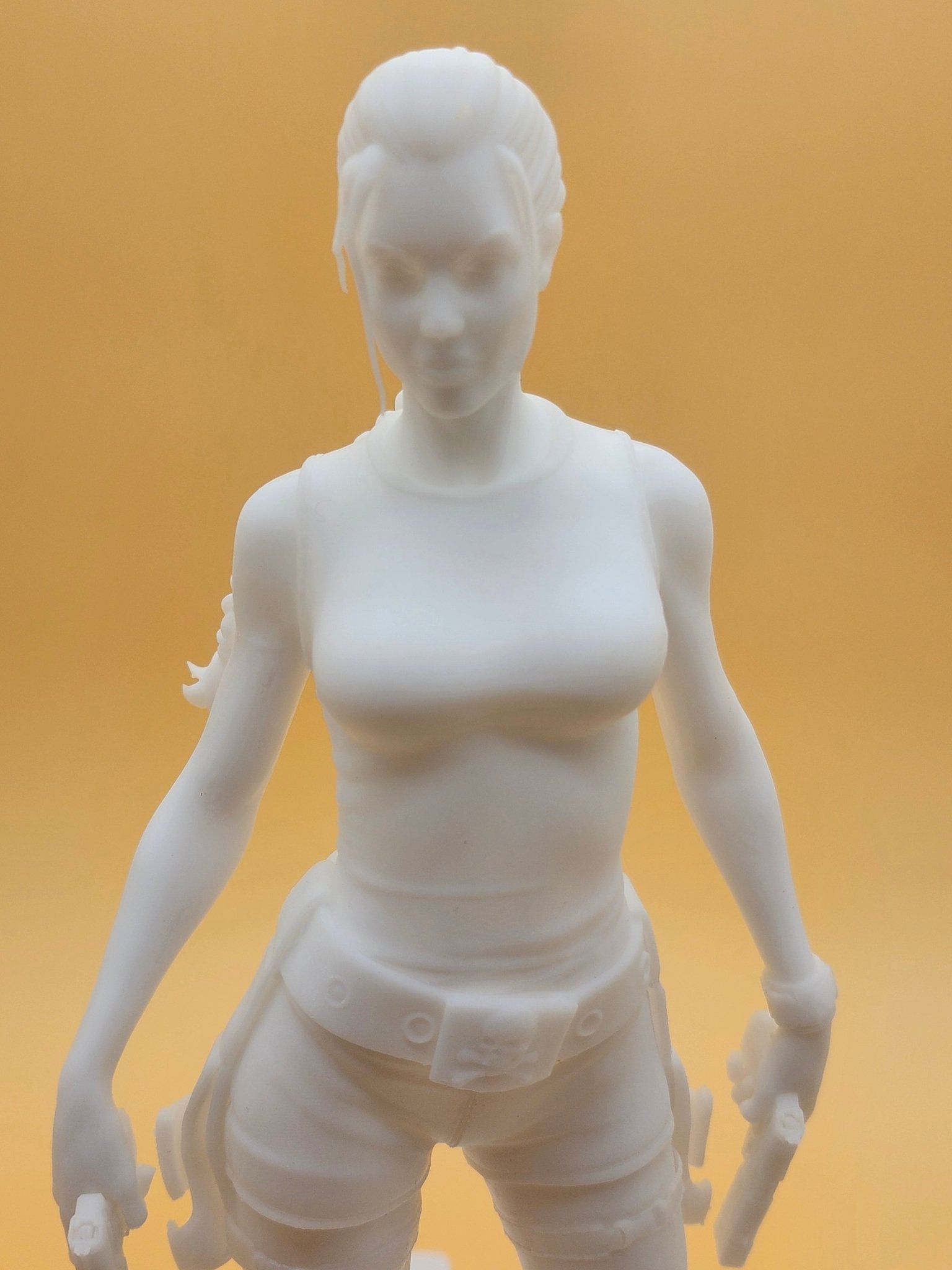 Lara Croft Tomb Raider (Angelina Jolie) 3D Resin Model Kit - 3D Fantasy Models