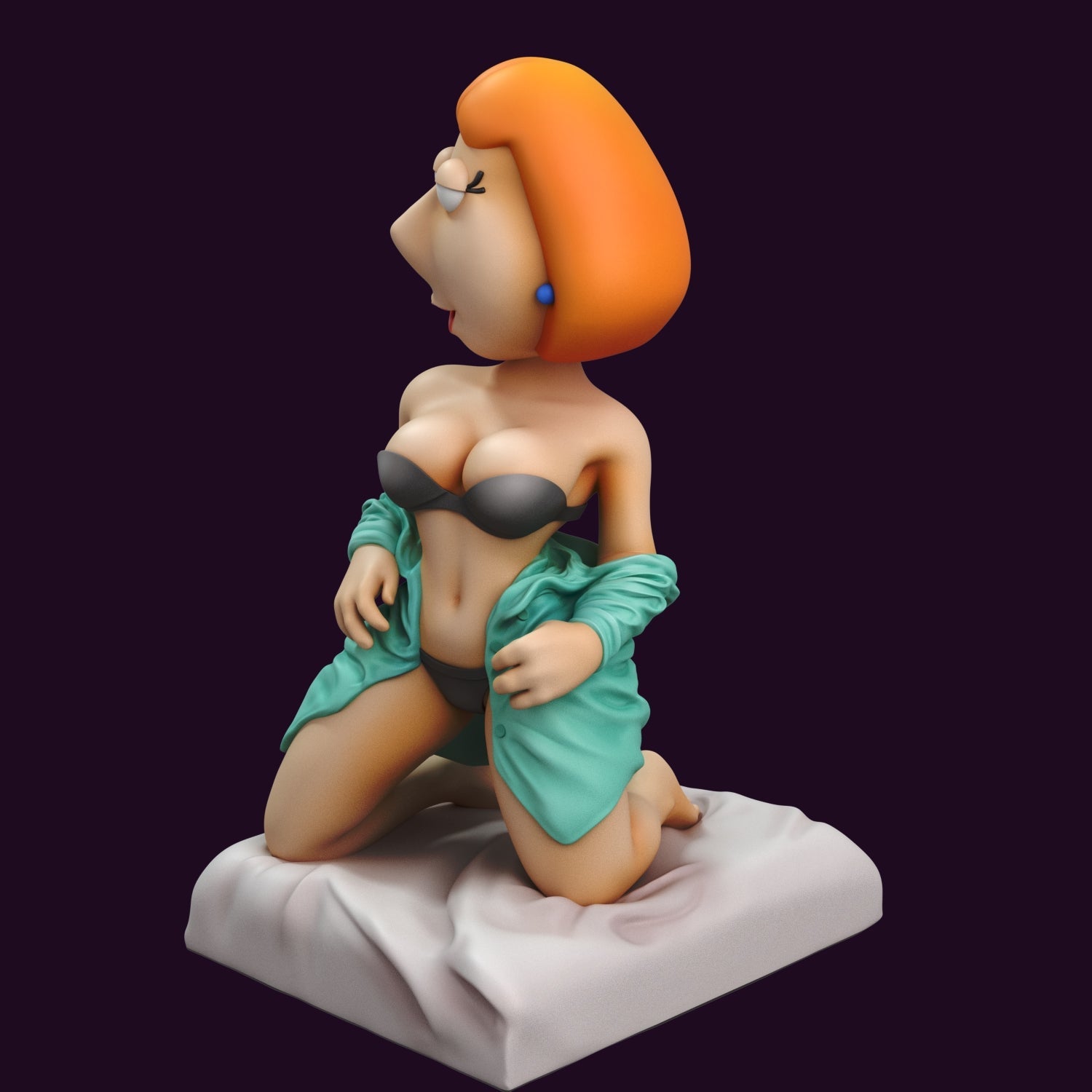 Lois Griffin (Family Guy) 3D Resin Printed Model (NSFW VERSION AVAILABLE ) - 3D Fantasy Models