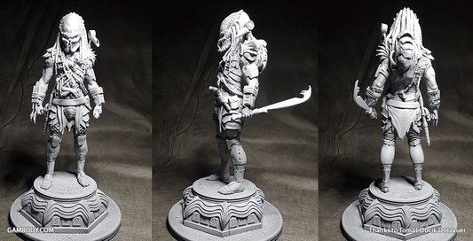 Predator 3D Resin Printed Model Kit - 3D Fantasy Models