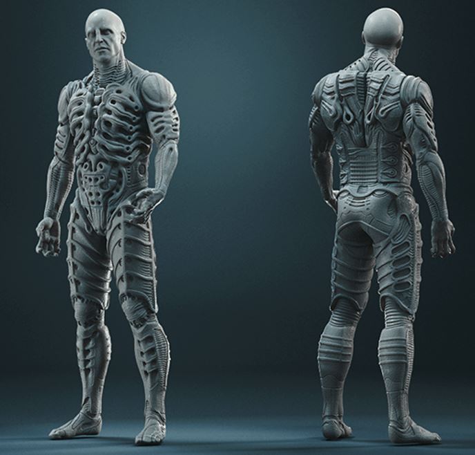 Prometheus The Mechanic 3d Resin Model Print - 3D Fantasy Models
